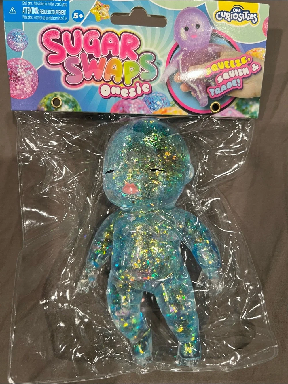 Sugar Swaps Onesie babies squishy toy